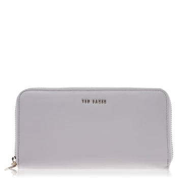 Image of Ted Baker Garcey Core Zip Around Purse Womens - grey