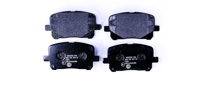 Image of HELLA Brake pad set HELLA 8DB 355 013-161