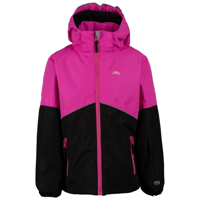 Image of Tresspass Kids Ski Jacket Magenta female 3-4 Yrs