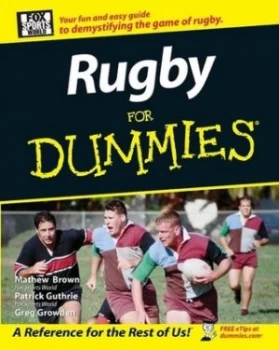 Image of Rugby for Dummies by Patrick Guthrie Paperback