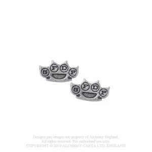 Image of Five Finger Death Punch - Knuckleduster Stud Earrings