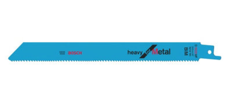Image of Bosch S1025VF Metal Cutting Reciprocating Sabre Saw Blades 2608656265 Length: 200mm