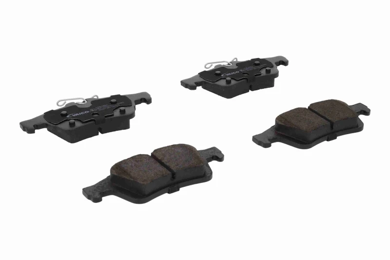 Image of VAICO V25-0824 Brake pad set Rear Axle, not prepared for wear warning indicator, Q+, original equipment manufacturer quality Brake Pad Set,disc brake