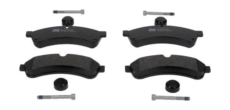 Image of JURID 2923109560 Brake pad set prepared for wear warning indicator Brake Pad Set,disc brake (402)