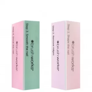 brushworks Pastle Buffing Block Duo