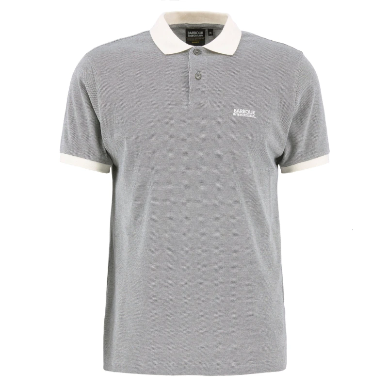 Image of Barbour International B.Int Cowley Polo Sn63 Forest River male L