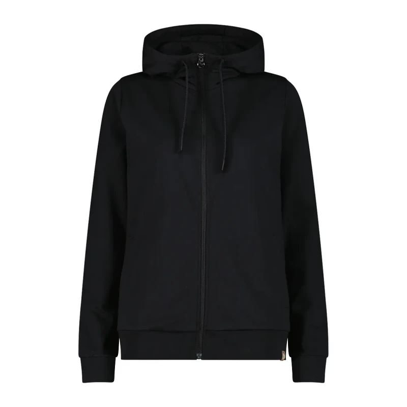 Image of CMP Womens zip-up hoodie CMP Noir Female 3XL