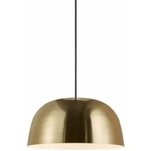 Image of Nordlux Cera Dome Pendant Ceiling Light Brass, E27