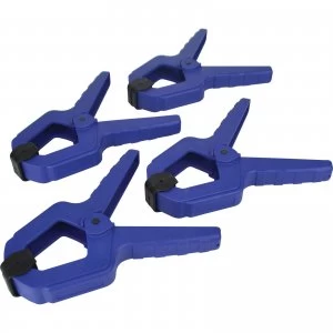 Image of Faithfull 4 Piece Spring Clamp Set