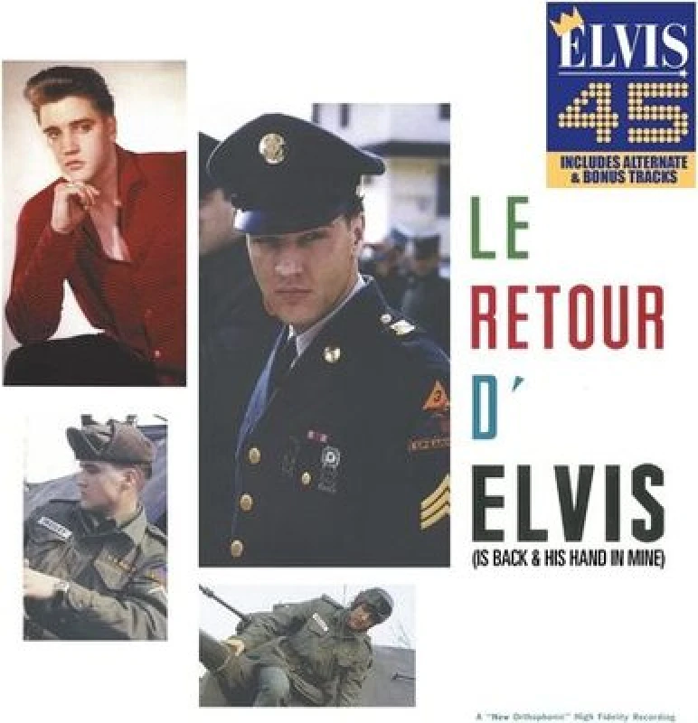 Image of Le Retour D'Elvis (Is Back & His Hand in Mine) CD / Album