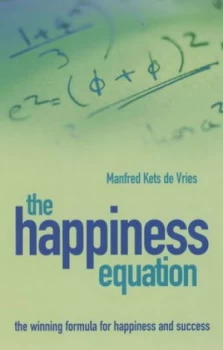 Image of The Happiness Equation by Manfred F. R Kets De Vries Book