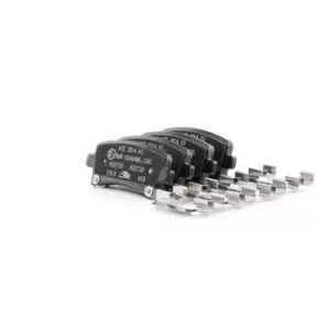 Image of ATE Brake pad set OPEL,CHEVROLET,SAAB 13.0460-2755.2 22846362,22846363,13237766 13338368,13343451,1605104,1605179,1605366,39021483,542125,95514644