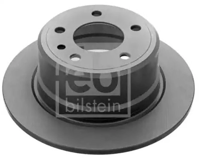 Image of FEBI BILSTEIN 43808 Brake disc Rear Axle, Solid, Coated Brake Disc (82)