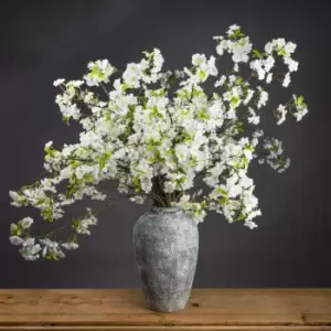 Image of White Cherry Blossom Spray