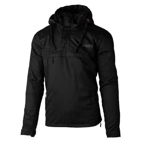 Image of RST Loadout 1 4 Zip CE Textile Hoodie Men Black 42