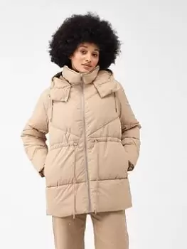 Image of Regatta Rurie Baffled/quilted Jackets, Light Brown, Size 10, Women