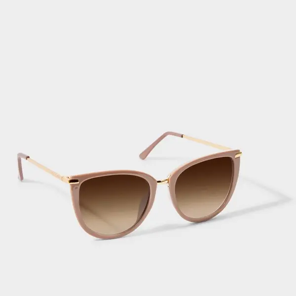 image of Katie Loxton Brown Sardinia Sunglasses KLSG042