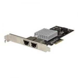 image of StarTech.com 2-Port NIC - PCIe 10G/NBASE-T