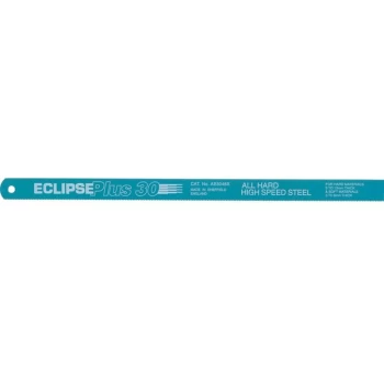 image of 12'X1/2'X14TPI Plus 30 HS S Hacksaw Blade - Eclipse Blue