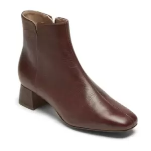Image of Rockport Deidra Bootie Bourbon - Brown