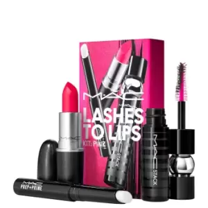 Image of MAC Superstar Lashes To Lips Kit Pink