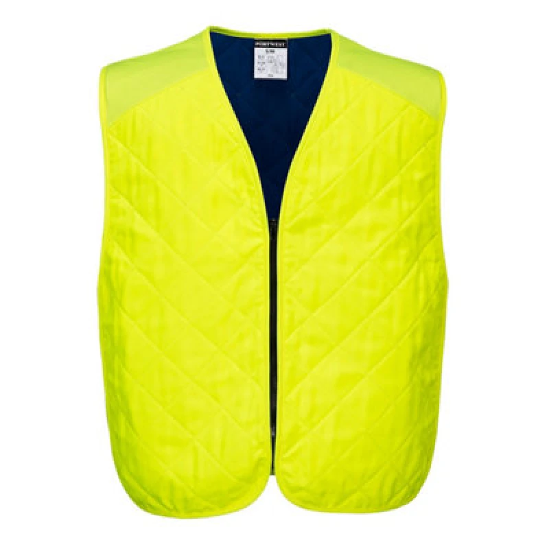 Image of Portwest Cooling Evaporative Vest CV09YERL/XL Colour: Yellow