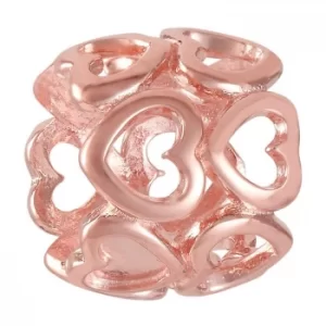 image of Chamilia Blush Heart Spacer Charm