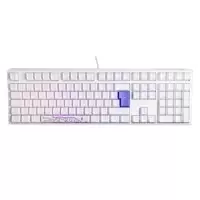 Image of Ducky One 3 Classic Fullsize USB RGB Mechanical Gaming Keyboard Cherry Brown - Pure White UK Layout
