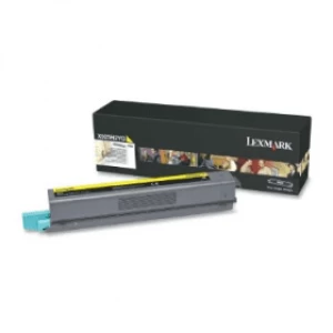 image of Lexmark X925H2YG Yellow Laser Toner Ink Cartridge