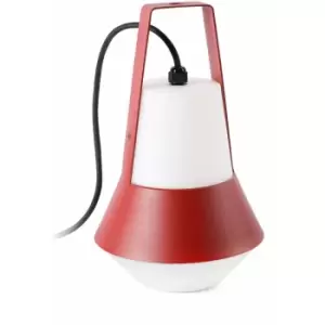 image of Red garden lamp Cat 1 bulb