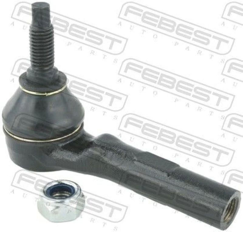 Image of FEBEST 2121-EXPII Track rod end Front Axle Tie Rod End (914)