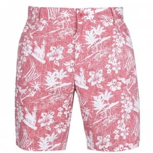 image of IZOD Hawaiian Shorts - Salt Red648