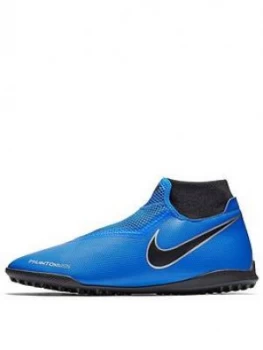 image of Nike Phantom Academy Dynamic Fit Astro Turf Football Boots Blue Size 11 Men