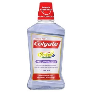 image of Colgate Total Pro Gum Health Clean Mint Mouthwash 500ml