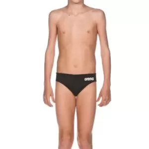 image of Arena Solid Swimming Briefs Junior Boys - Black