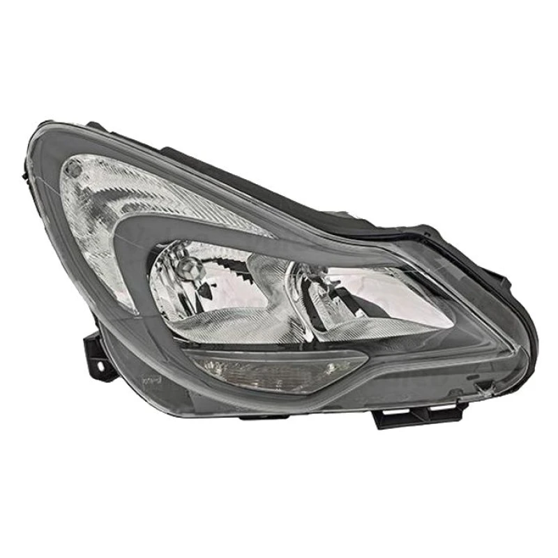 Image of VALEO 045287 Headlights H7, Right, with motor for headlamp levelling Headlight (259)