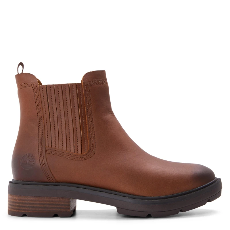 Image of Timberland - Brimfield Mid Chelsea Boot For Her in Brown, Woman, Brown, Size: 7