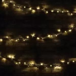 image of Lyyt-Connect 8m 100 Warm White LED Connectable Outdoor String Lights