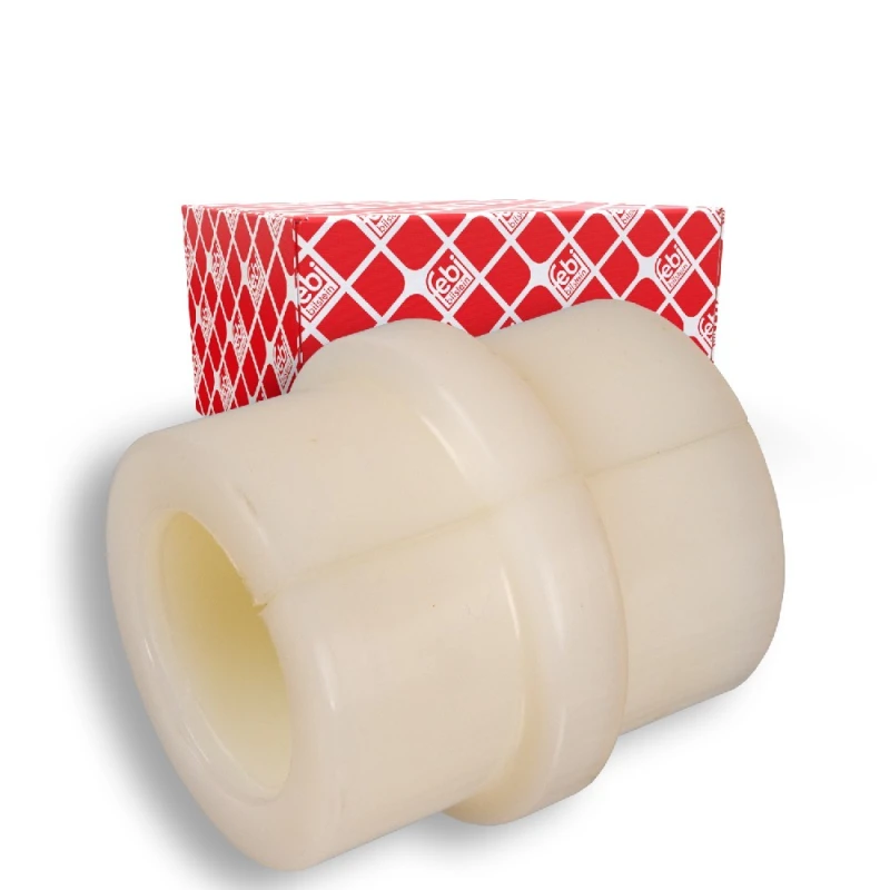 Image of FEBI BILSTEIN 07667 Stabilizer Bushes Front Axle, Plastic Plastic Anti-roll Bar Bush Kit (1334)