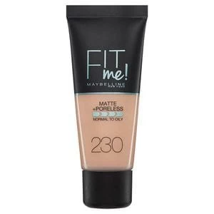 image of Maybelline Fit Me Matte and Poreless Foundation Nat Buff Nude