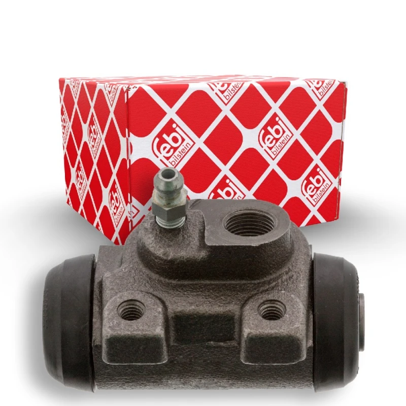 Image of FEBI BILSTEIN 09603 Brake Cylinder Rear Axle Left Cast Iron Wheel Brake Cylinder (277)