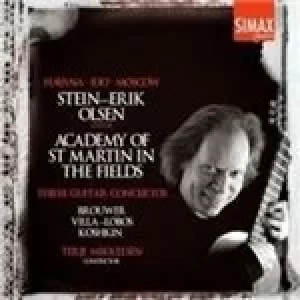 Image of Three Guitar Concertos: Brouwer, Villa-Lobos, Koshkin (Music CD)