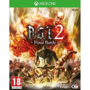 Attack On Titan 2 Final Battle Xbox One Game