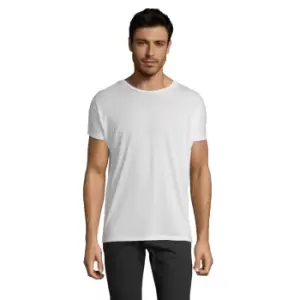 Image of SOLS Mens Magma Sublimination T-Shirt (L) (White)