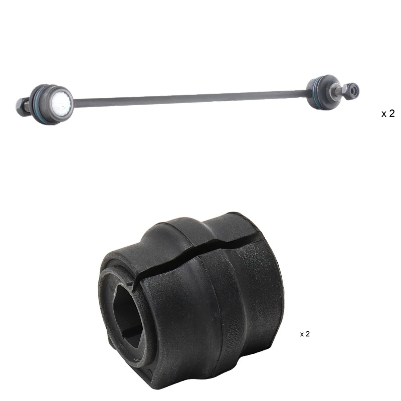 Image of RIDEX 1097S0125 Repair Kit, stabilizer suspension Front axle both sides, with coupling rod Repair Kit,stabilizer suspension (1097)