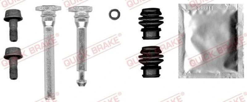 Image of QUICK BRAKE Guide sleeve kit, brake caliper QUICK BRAKE 113-0009X
