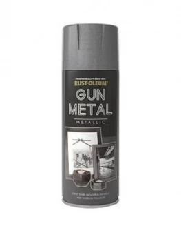 Image of Rust-Oleum Elegant Gun Metal Grey 400Ml
