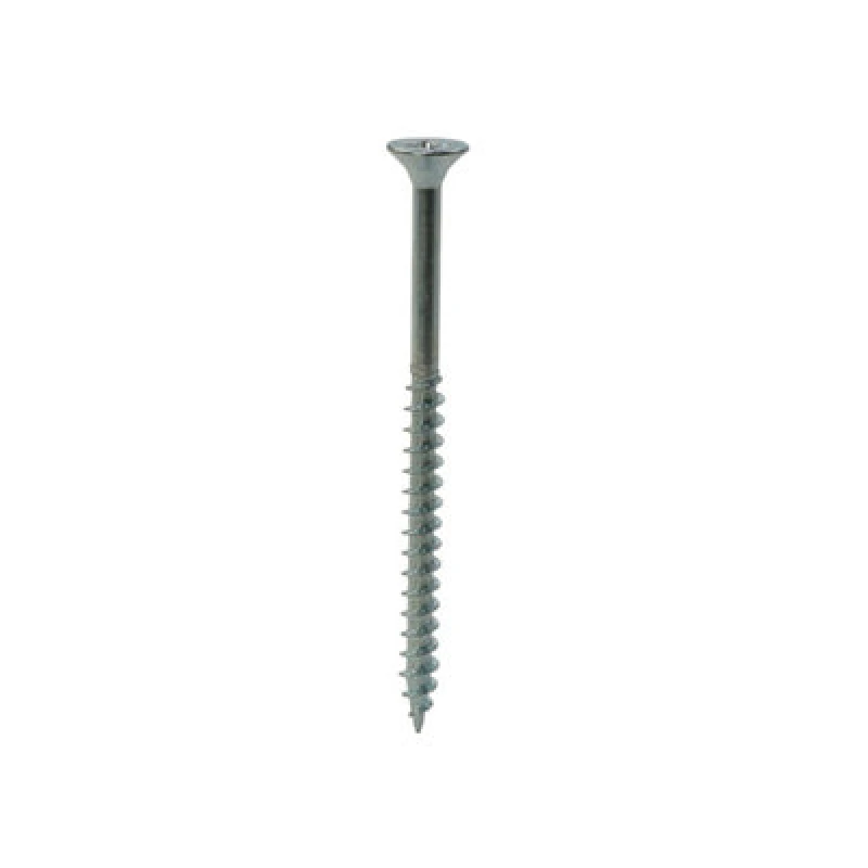 Image of Unifix General Purpose Chippy Woodscrews Pozi Csk Head Bzp Ce - 4.5 X 75/46mm - 9Chippyz/145 - Box Of 100