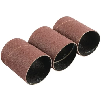 Image of 93354 - Pack of Three Aluminium Oxide Sanding Sleeves (45 x 60mm) - Draper