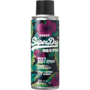 image of Superdry Hawaii Deodorant For Him 200ml